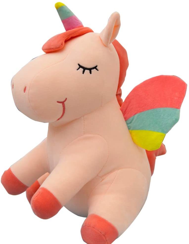 unicorn stuffed animal with babies